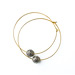 jewel box charcoal sterling silver sparkle ball earrings