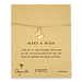 make a wish monarch butterfly gold dipped reminder bracelet