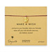 make a wish lucky cat bracelet on maroon, gold dipped