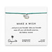make a wish whale bracelet on turquoise, sterling silver