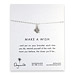 make a wish four leaf clover sterling silver reminder bracelet