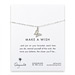 make a wish butterfly bracelet, sterling silver