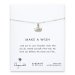 make a wish crown bracelet, sterling silver