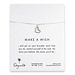 make a wish loving heart sterling silver reminder bracelet