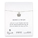make a wish rising lotus sterling silver reminder bracelet