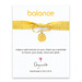 balance make a wish pin with om symbol