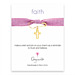 faith make a wish pin with modern cross
