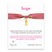 hope make a wish pin with ribbon charm