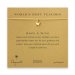 world's best teacher star necklace on gold, gold dipped