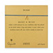 wish wishbone necklace on royal, gold dipped