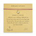 graduation make a wish necklace with gold dipped monarch butterfly on amethyst