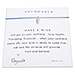 abundance make a wish necklace with sterling silver feather on ocean