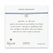 friendship smooth anchor necklace on royal, sterling silver