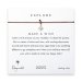 explore compass necklace on tobacco, sterling silver