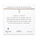 unlock your potential key necklace on tobacco, sterling silver