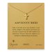 adventurer totem pole necklace, gold dipped