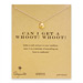 can I get a whoot! Whoot! owl necklace, gold dipped