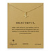 beautiful butterfly necklace, gold dipped