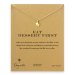 eat dessert first cupcake necklace, gold dipped