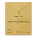 grace star flower necklace, gold dipped