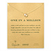 one in a million sand dollar necklace, gold dipped