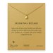 rising star full star necklace, gold dipped