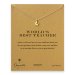 world's best teacher star necklace, gold dipped