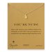 you're nuts! Squirrel necklace, gold dipped