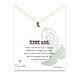 kick ass cowboy boot necklace, gold dipped