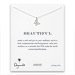 beautiful butterfly necklace, sterling silver