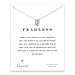 fearless dragon necklace, sterling silver