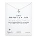 eat dessert first cupcake necklace, sterling silver