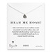 hear me roar! royal lion necklace, sterling silver