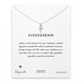 goddess ankh necklace, sterling silver