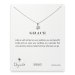 grace star flower necklace, sterling silver