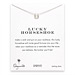 lucky horseshoe, horseshoe necklace, sterling silver