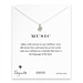 music reminder necklace with sterling silver lyre