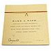 make a wish necklace with gold dipped wishbone... the original