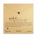pearls of friendship gold dipped necklace with black pearl