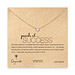 pearls of success white pearl necklace, gold dipped