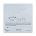pearls of happiness white pearl necklace, sterling silver