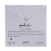 pearls of love gray pearl necklace, sterling silver