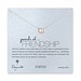large pearls of friendship pink pearl necklace, sterling silver - 18 inch