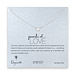 pearls of love sterling silver necklace - 18 inch