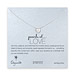 large pearls of love sterling silver necklace with white pearl -18 inch
