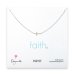 small sideways cross necklace, sterling silver
