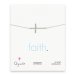 faith large cross bracelet, sterling silver