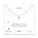 3 wishes pearl sterling silver necklace