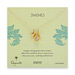 3 wishes gold dipped charm necklace with faceted heart, heart key and rose quartz