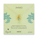 3 wishes gold dipped charm necklace with om, lotus and blue quartz